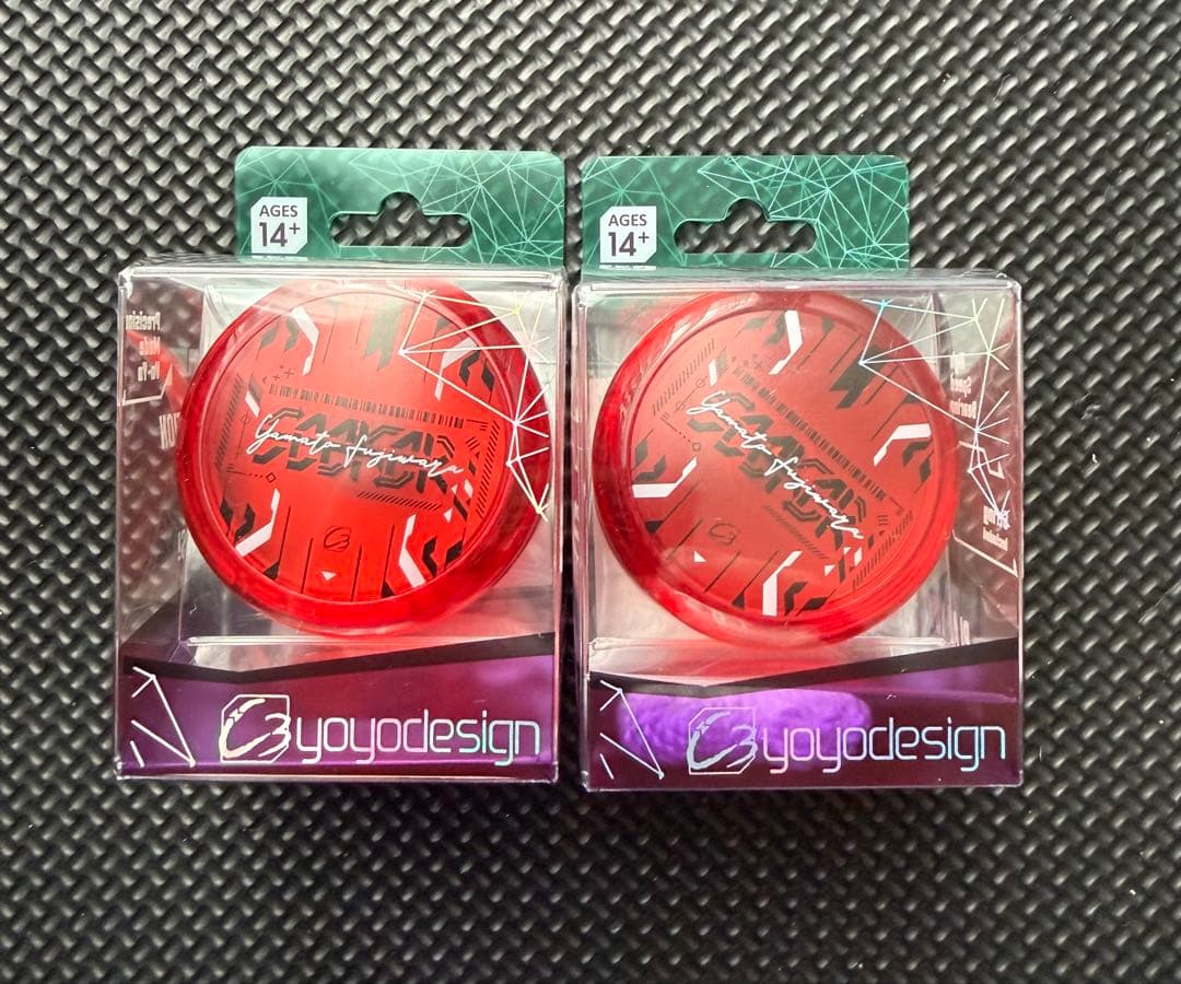 C3yoyodesign シーカー　クリアレッド