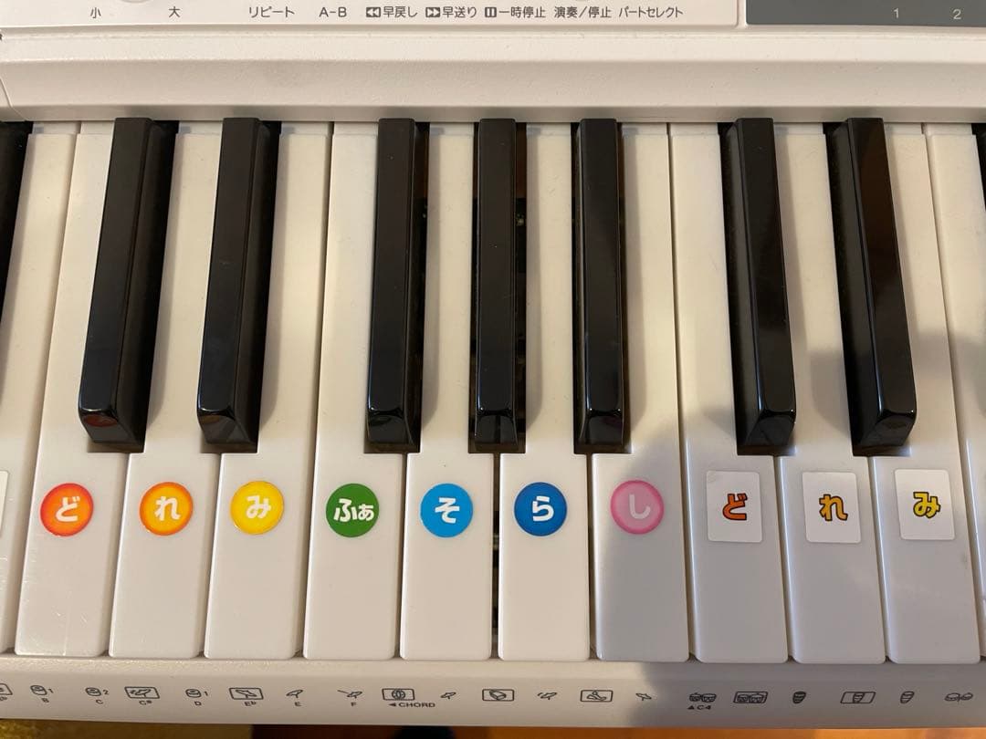 【中古】カシオ　LK-512 光る鍵盤 キーボー