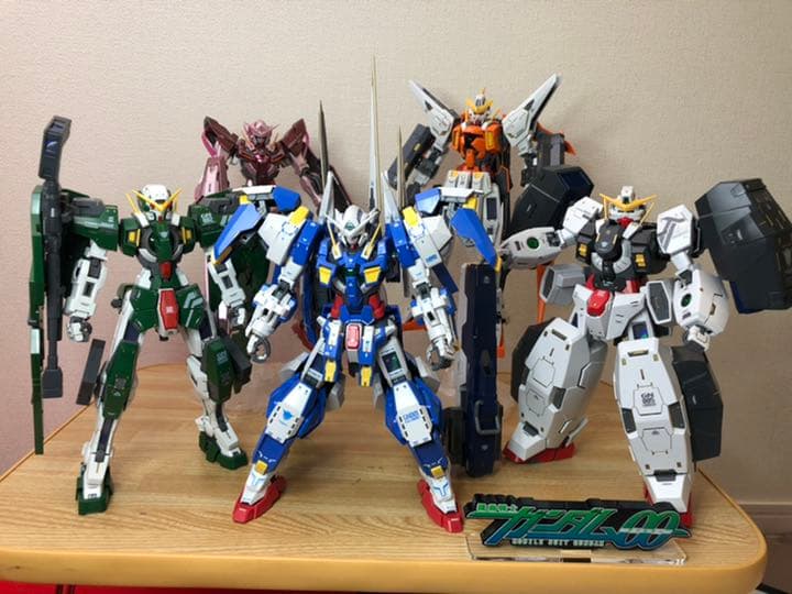 MG 機動戦士ガンダム00ダブルオー　無塗装