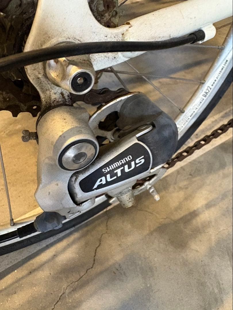 GIOS ミニベロ ホワイト 自転車