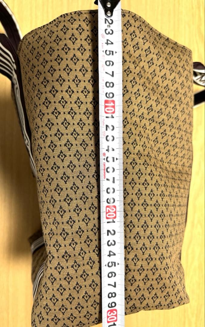 MASTER BUNNY EDITIONダイヤ柄ジャガードトートバッグ