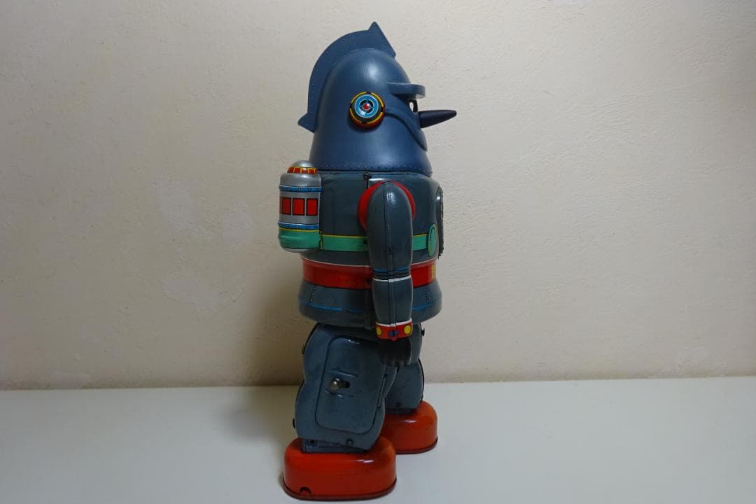 YouTube動画あり！！★野村トーイ鉄人28号No.2★ブリキロボット 昭和