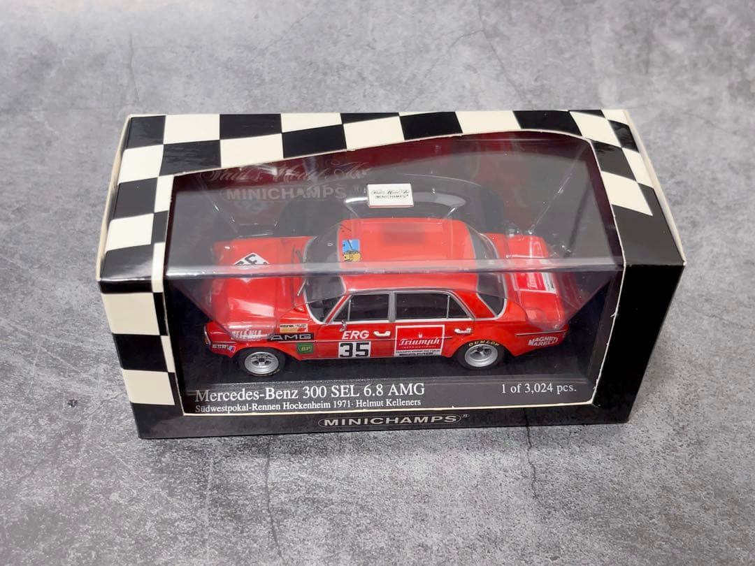 とらじ 　PMA 1/43ミニチャンプス メルセデス ベンツ　300