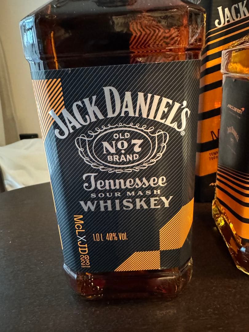 ジャックダニエル マクラーレンボトル 2023と2024 2本セット