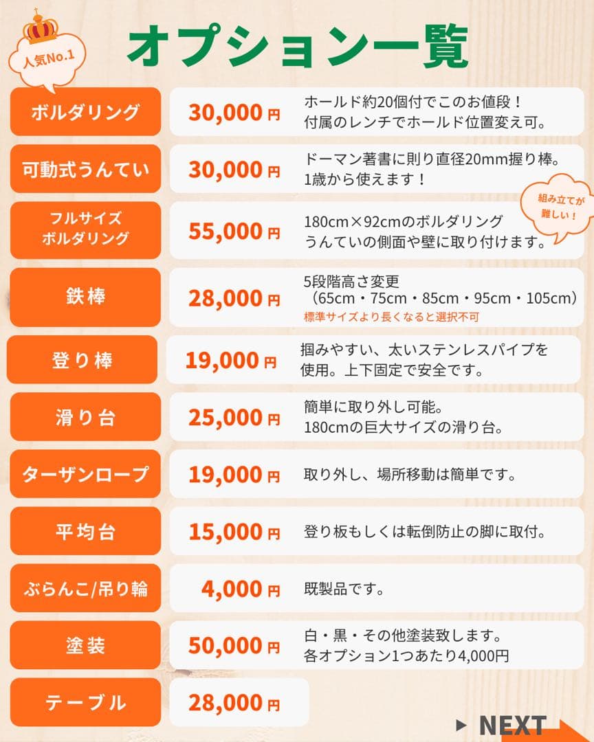 うんてい　雲梯　室内うんてい　ボルダリング