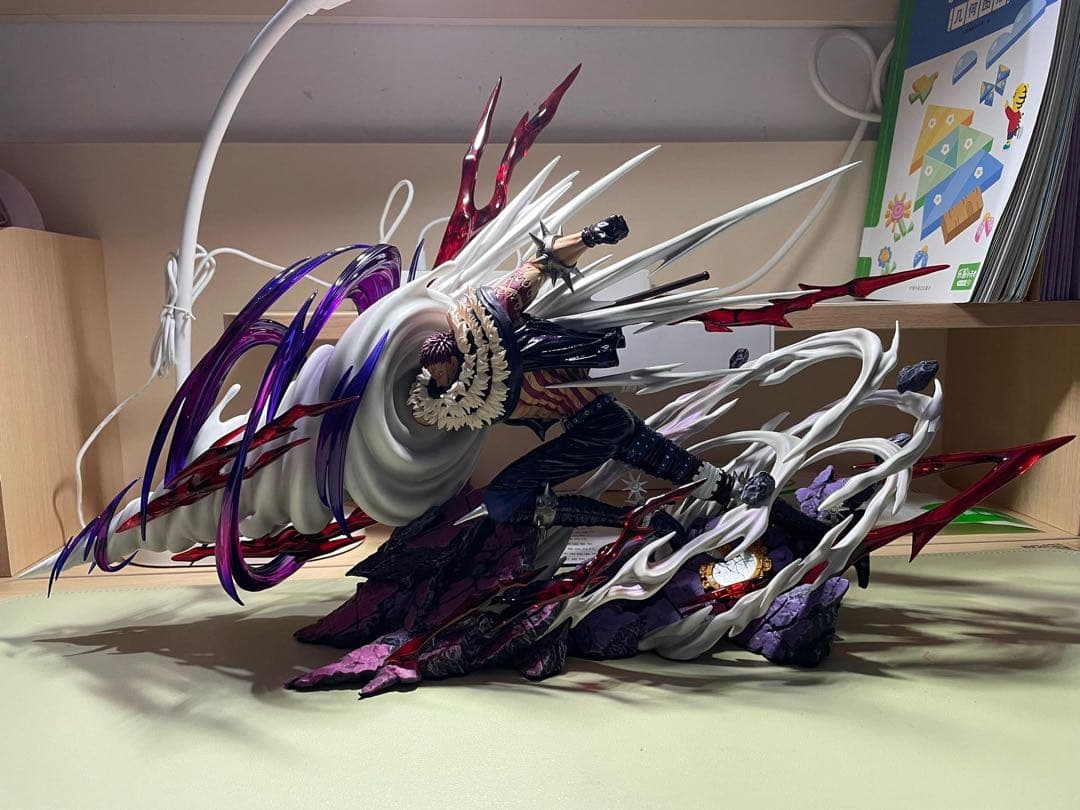 ワンピース ビッグマム海賊団  カタクリ フィギュア 塗装済み品 ガレージキット