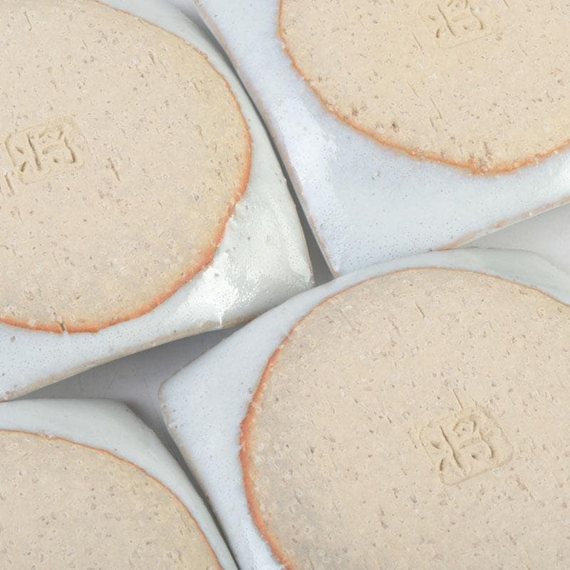 和食器　茶懐石　萩焼　吉賀將夫作　小皿　五客　共箱　V　9516