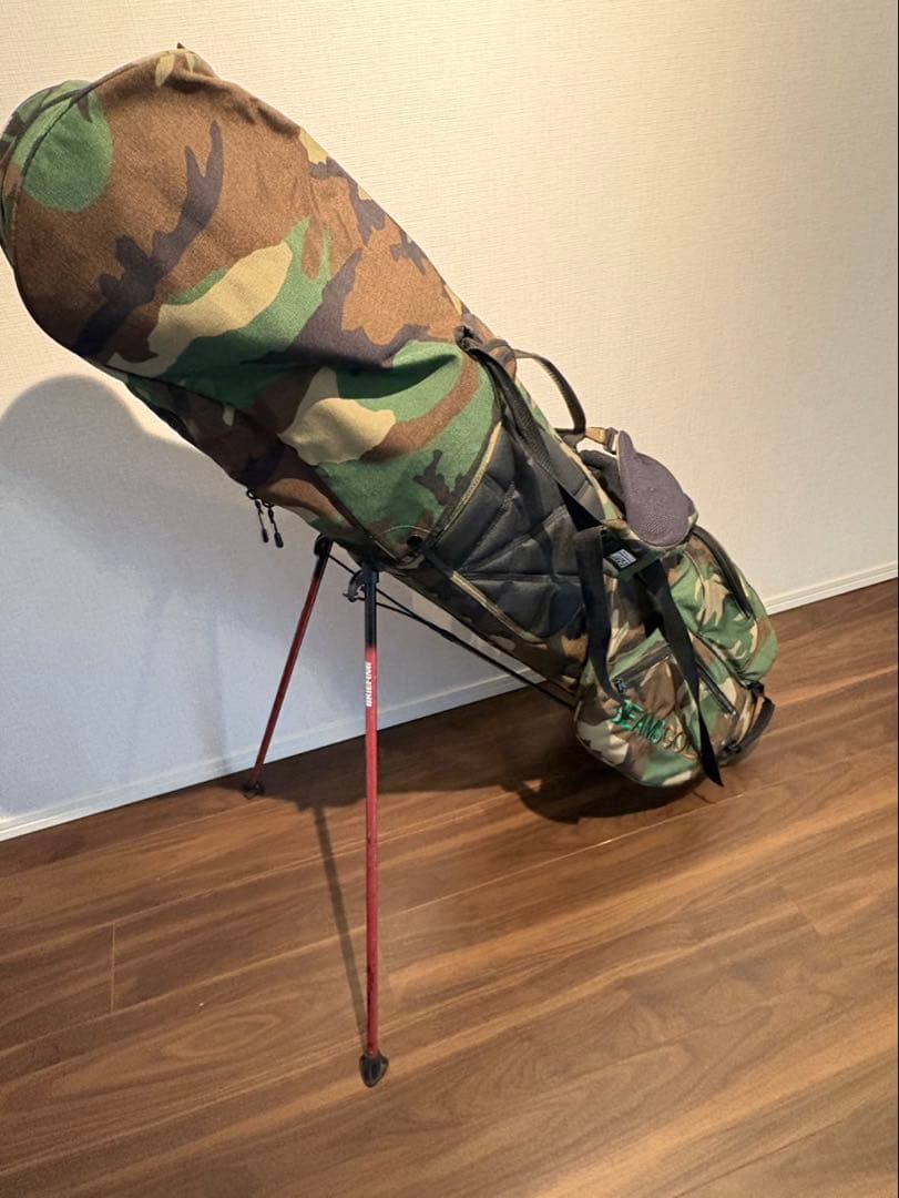 BRIEFING ✖️ビームスコラボ迷彩 キャディバッグ【限定】