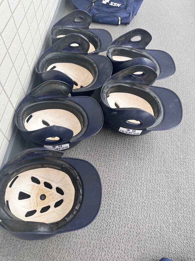 野球 ヘルメットセット 6個