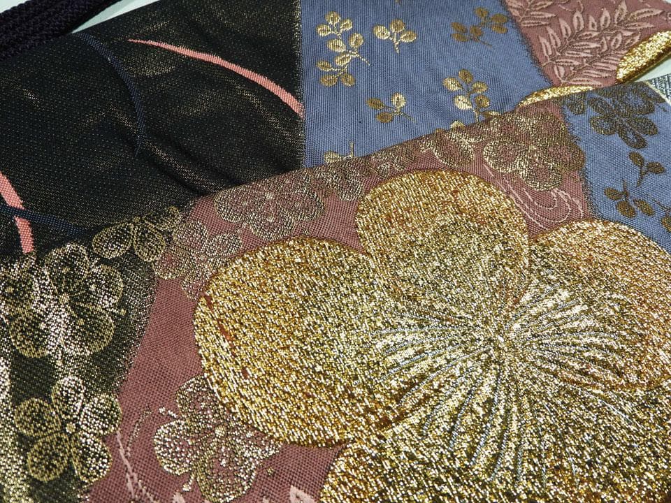 ●K55 刀 大刀 拵 刀袋 135㎝ 高級 未使用 時代本帯 房紐 紫彩金梅花