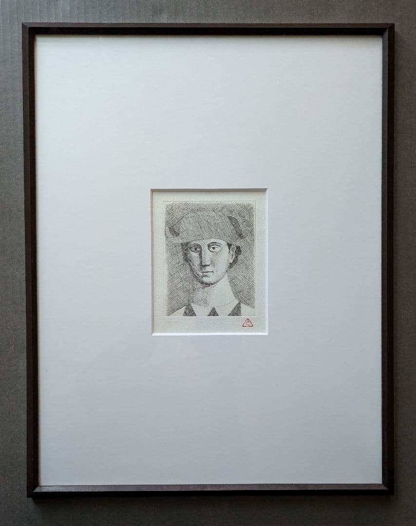 夭折の天才画家・有元利夫の銅版画　1987年展覧会ポスター