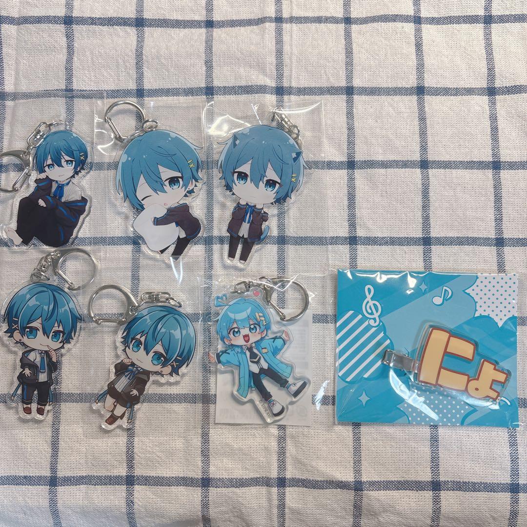 AMPTAK×COLORS ちぐさくん アクキー にょぴん