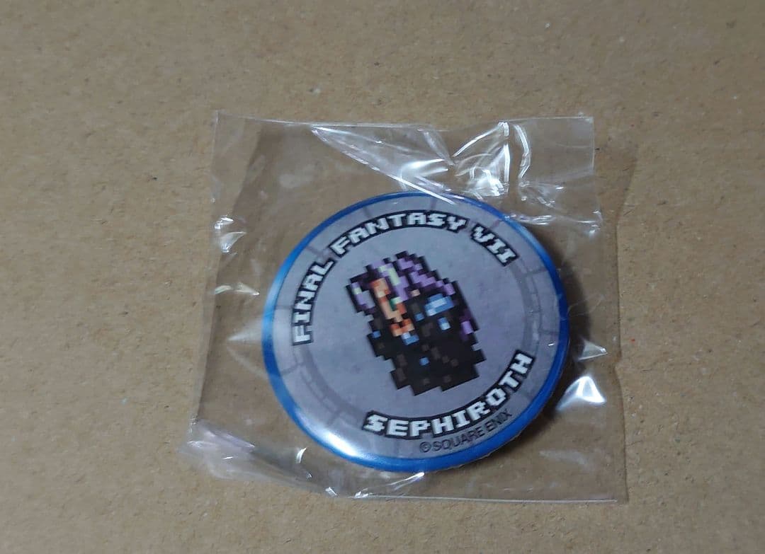 FF7 ファイナルファンタジー セフィロス レコパ レコードキーパー 缶バッジ
