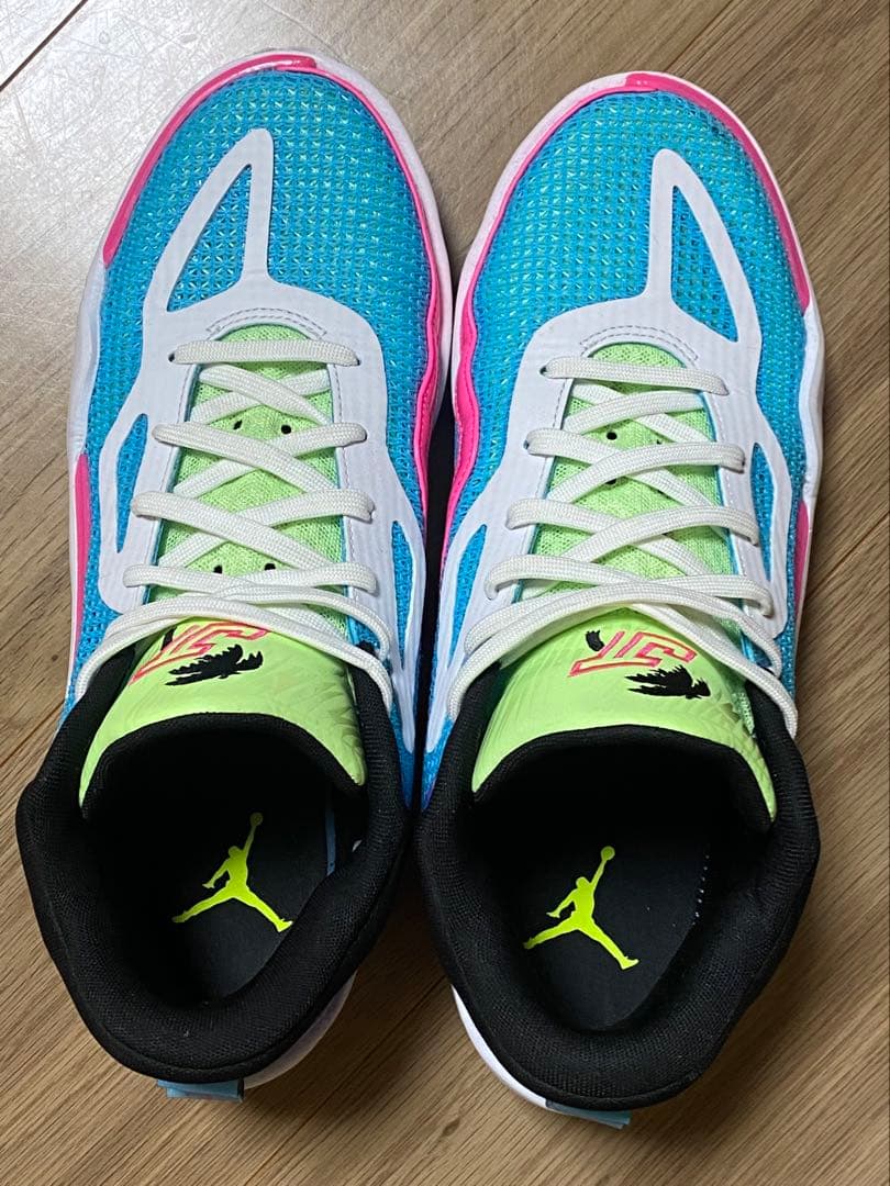 テイタム　1 バスケットボールシューズ メンズ 青/緑/ピンク/紫