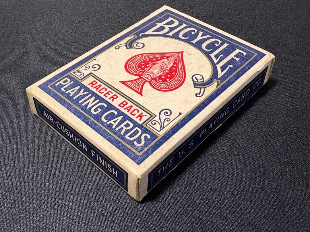 新品未使用 Bicycle Racer Back 青 オールド レーサーバック