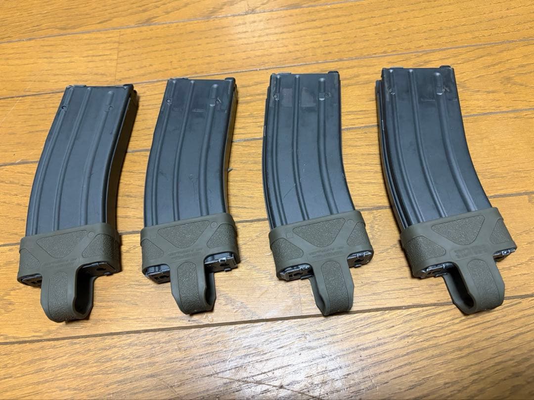 ガスブローバックM4 MWS純正マガジン×4