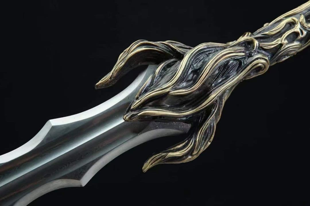 火神剣（ダブルアーク）。古兵器 武具　刀装具　日本刀　模造刀 居合刀  肋差