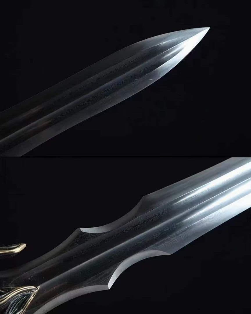 火神剣（ダブルアーク）。古兵器 武具　刀装具　日本刀　模造刀 居合刀  肋差