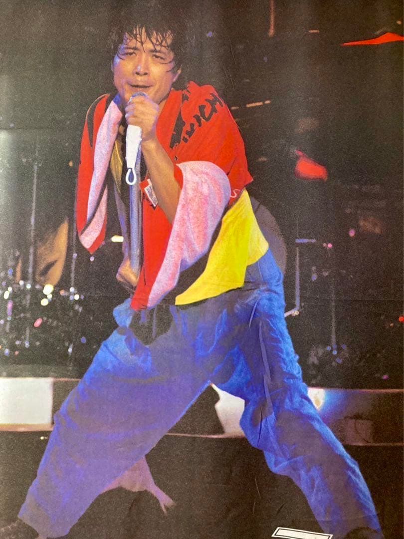 矢沢永吉 1985年　当時物　タペストリー　「TAKE IT TIME 」