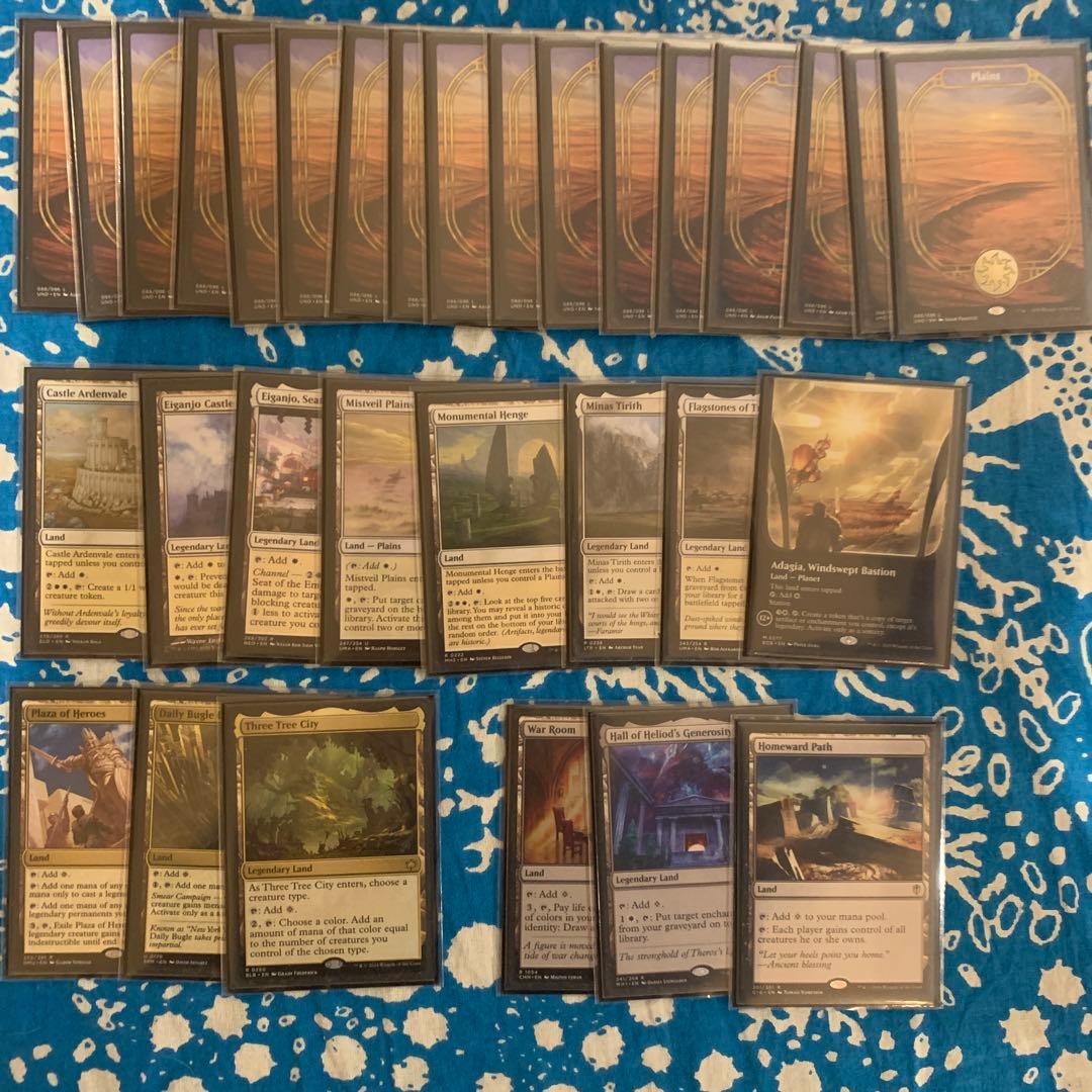 mtg 輝かしい聖戦士、エーデリン　統率者デッキ