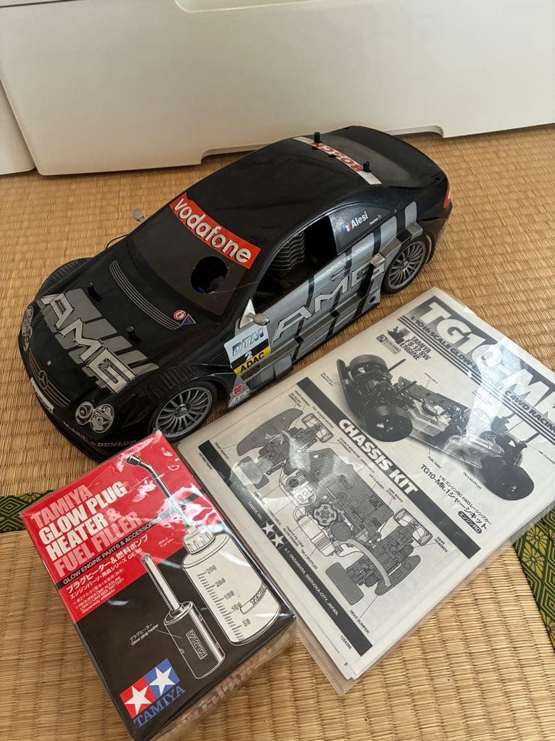 タミヤ エンジンカー TG10？AMG メルセデス