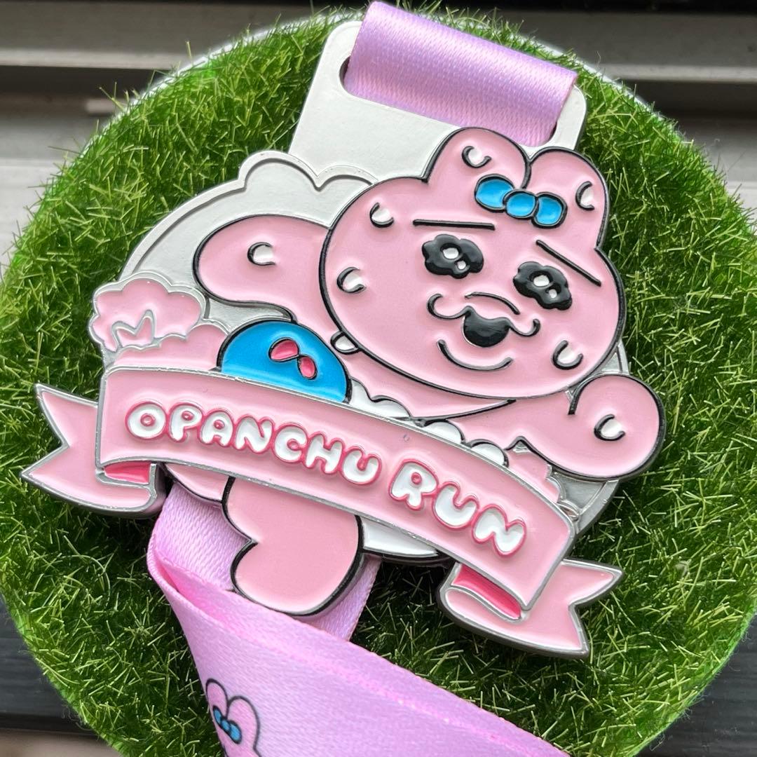 おぱんちゅうさぎ　台湾　限定　路跑 マラソン　完走　メダル　新品