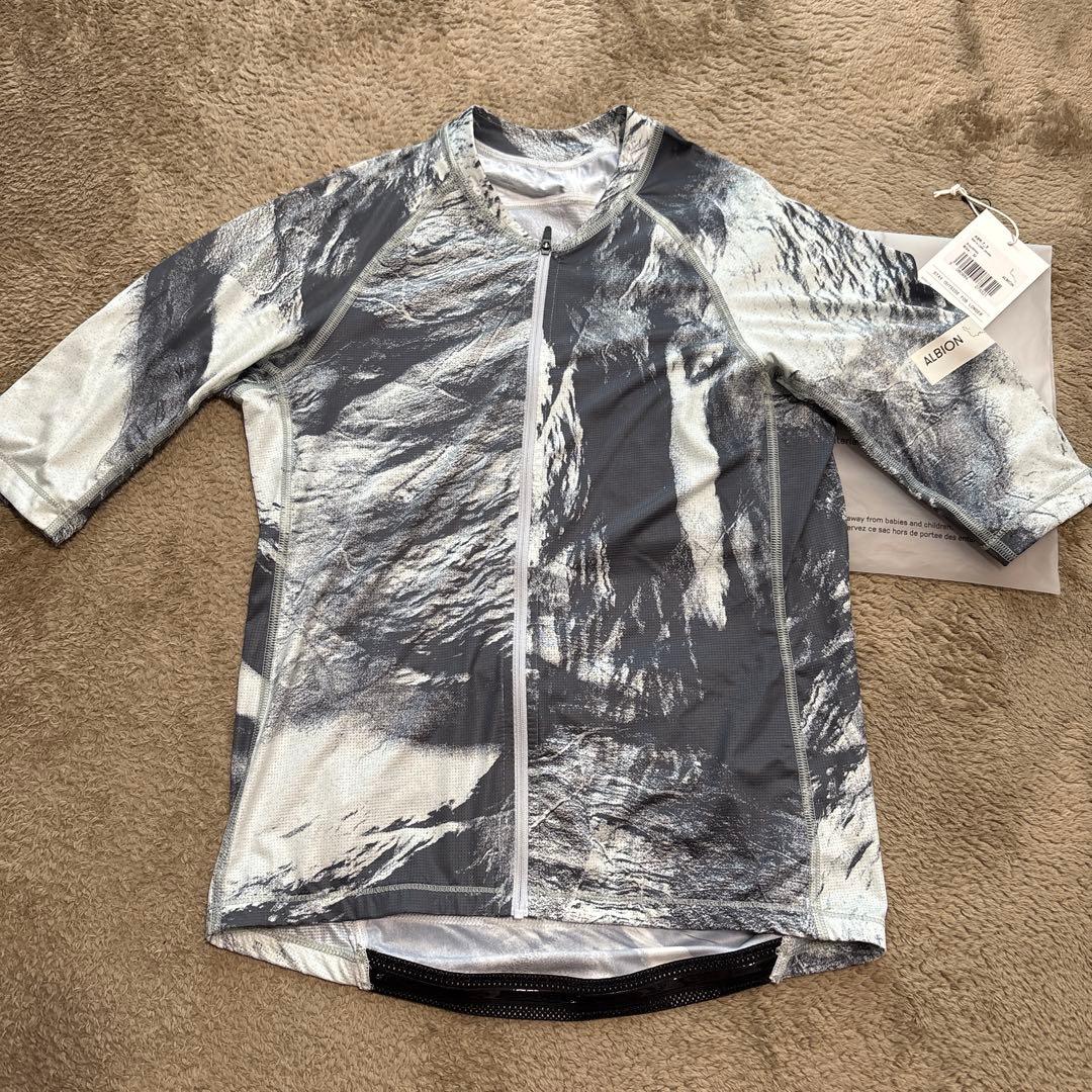 完売品 ALBION アルビオン ショートスリーブジャージ M サイクルジャージ
