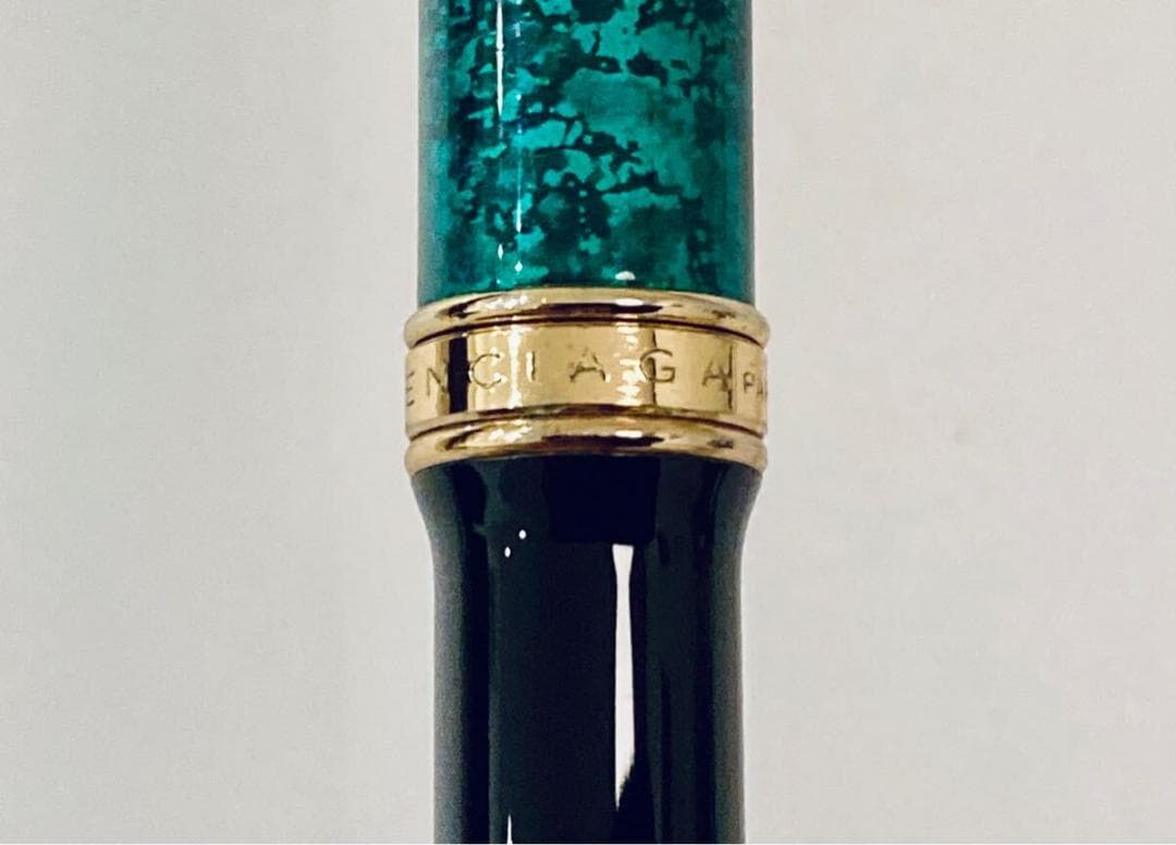 【バレンシアガ】超高級ボールペン BALENCIAGA ヴィンテージ グリーン