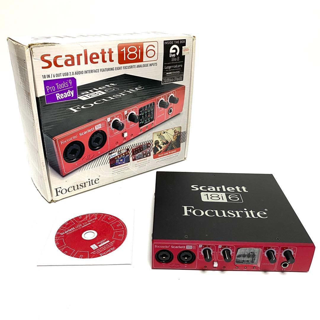 【ジャンク】Focusrite Scarlett 18i6