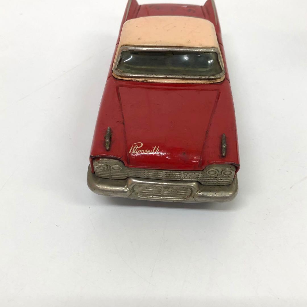 g411-30 プリムス・フューリー　ブリキ　クラシックカー　海外　車　おもちゃ