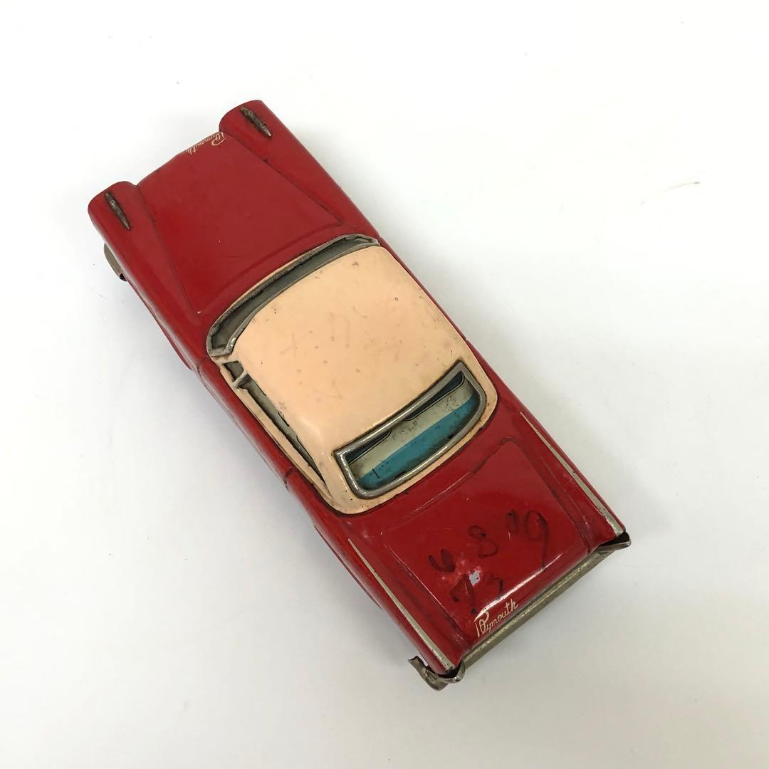 g411-30 プリムス・フューリー　ブリキ　クラシックカー　海外　車　おもちゃ