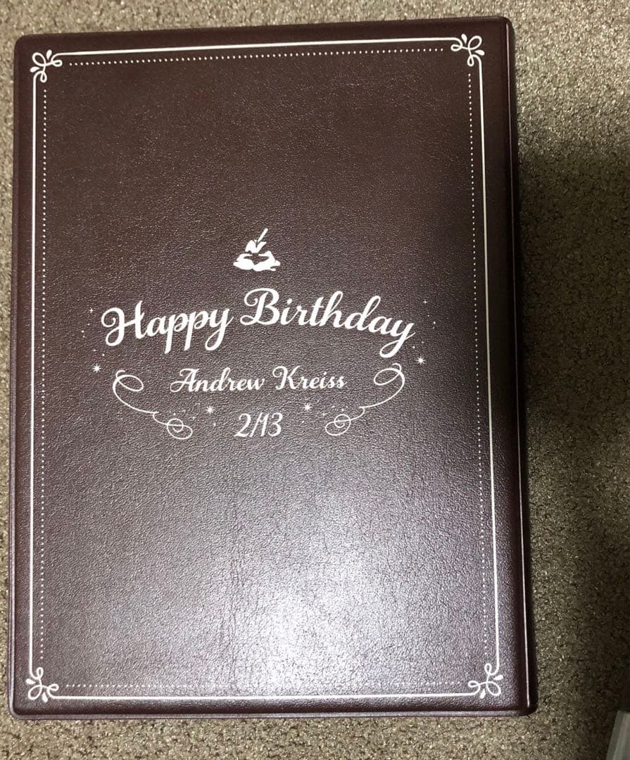 第5人格 第五人格 受注生産 墓守 バースデーグッズ アンドルー・クレス