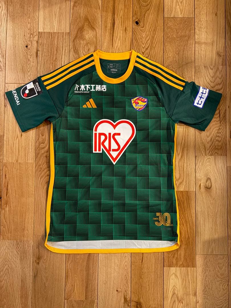 【試着のみ】ベガルタ仙台30周年記念ユニ　ブランメル仙台カラー