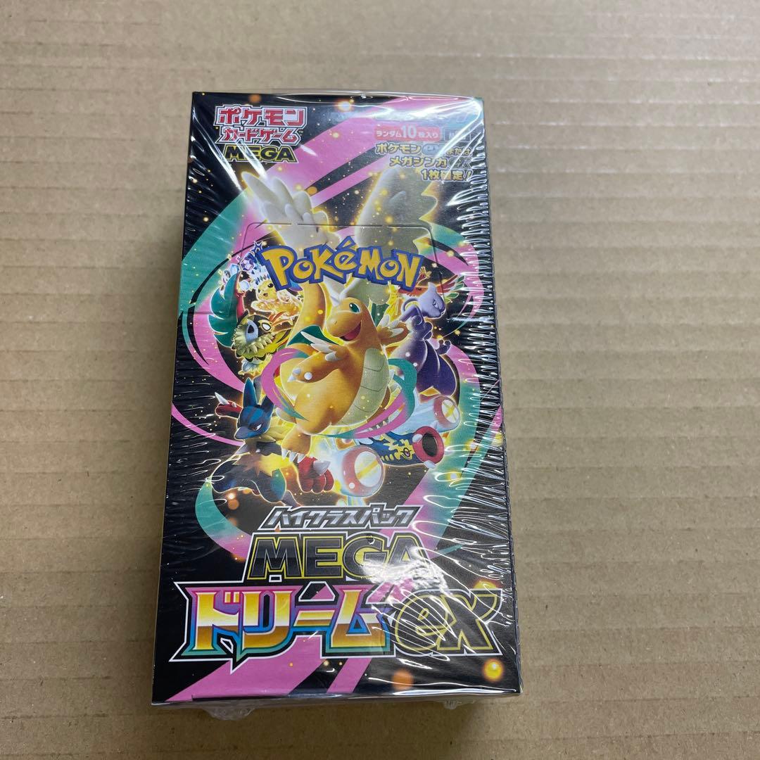 ポケモンカード　MEGAドリームex 未開封シュリンク付き　1box