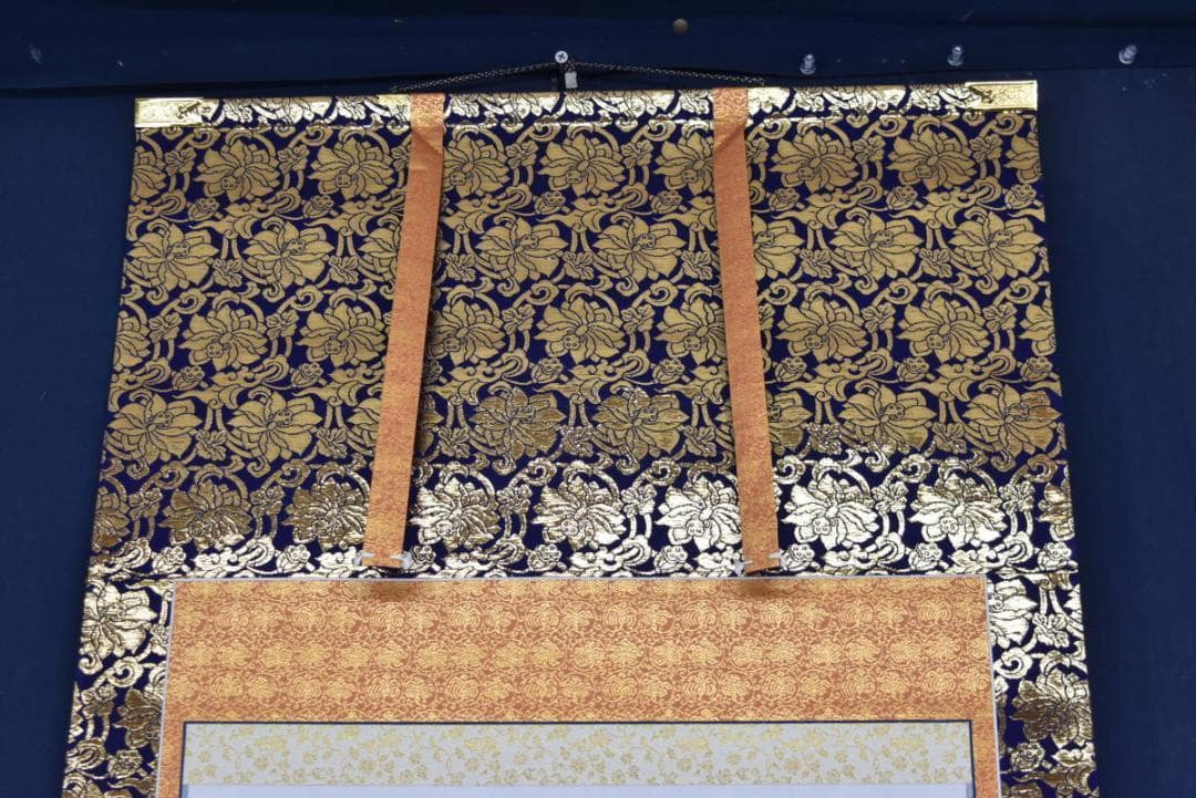 三十三ヶ所/西国三十三箇所霊場集印肉筆掛軸/仏事掛/掛軸/名家伝来/AA-687