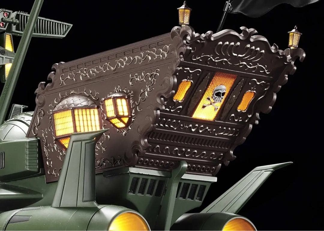 未組立アシェット アルカディア号 ダイキャストギミックモデルをつくる 1-125