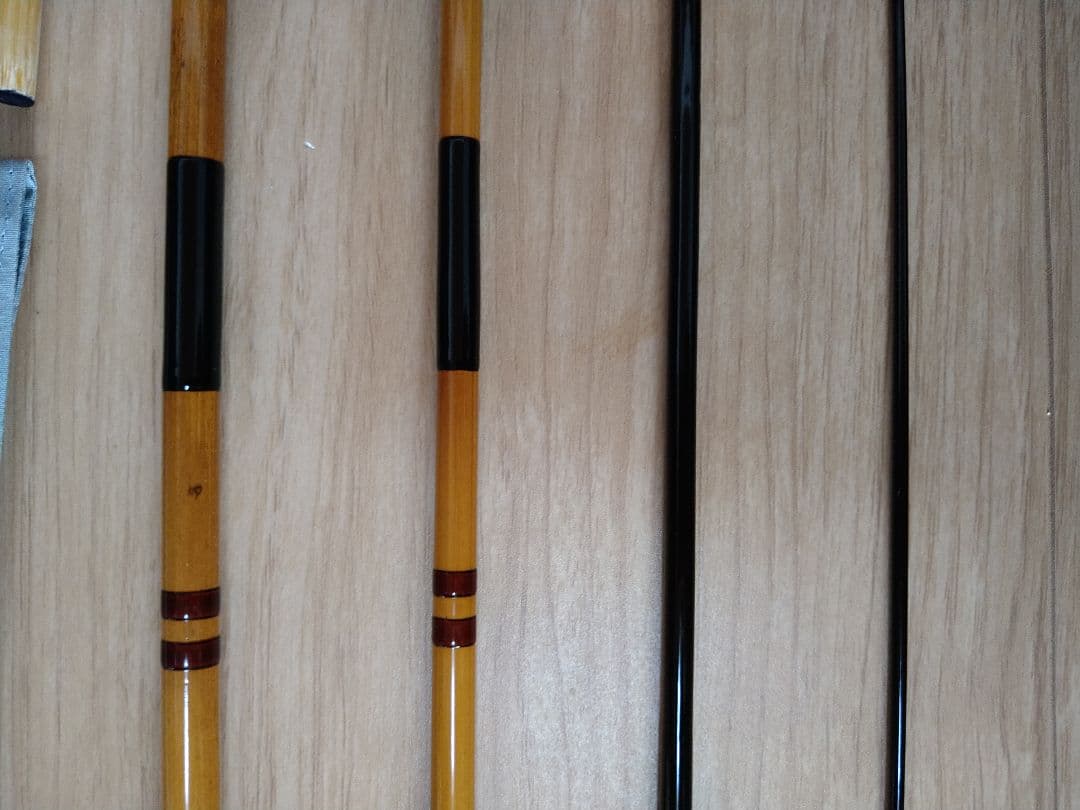 夢坊作　特作　高野竹　節巻　12尺1寸