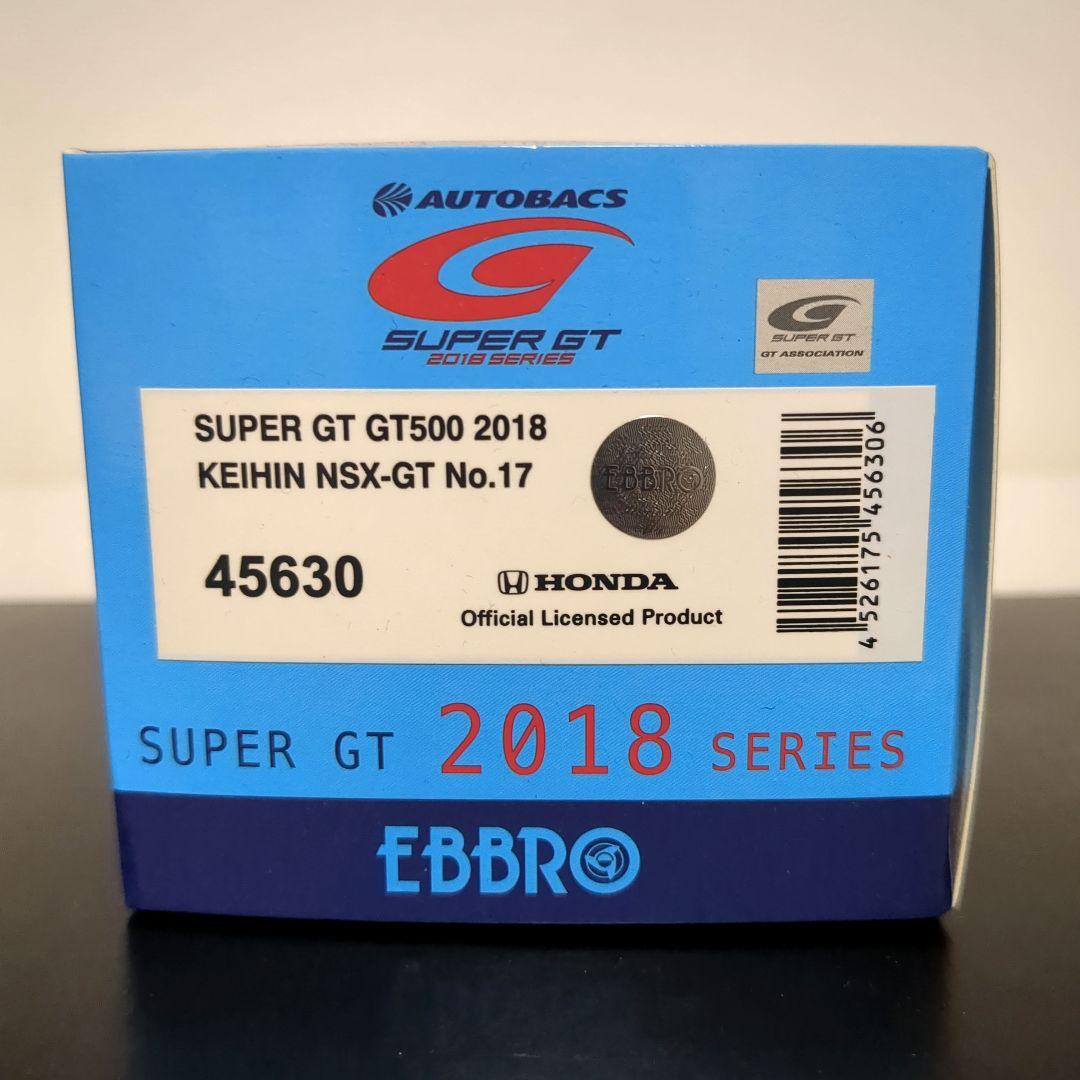 エブロ KEHIN NSX-GT SUPER GT 2018 ケーヒン ホンダ