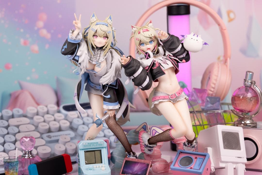 フワモコ フワワ モココ ホロライブ　ガレージキット　よるぴ