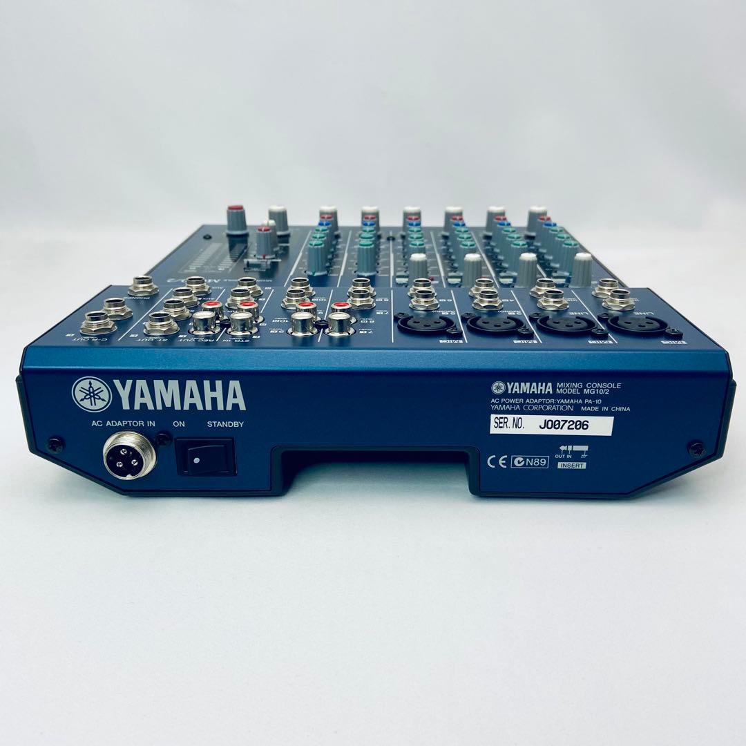 【美品・動作良好】YAMAHA MG10/2 ミキシングコンソール 電源・取説付