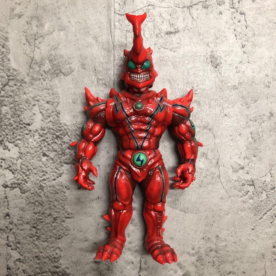 レア　美品　ウルトラマン　破滅魔人ブリッツブロッツ　ソフビ　モンスターゲイリー