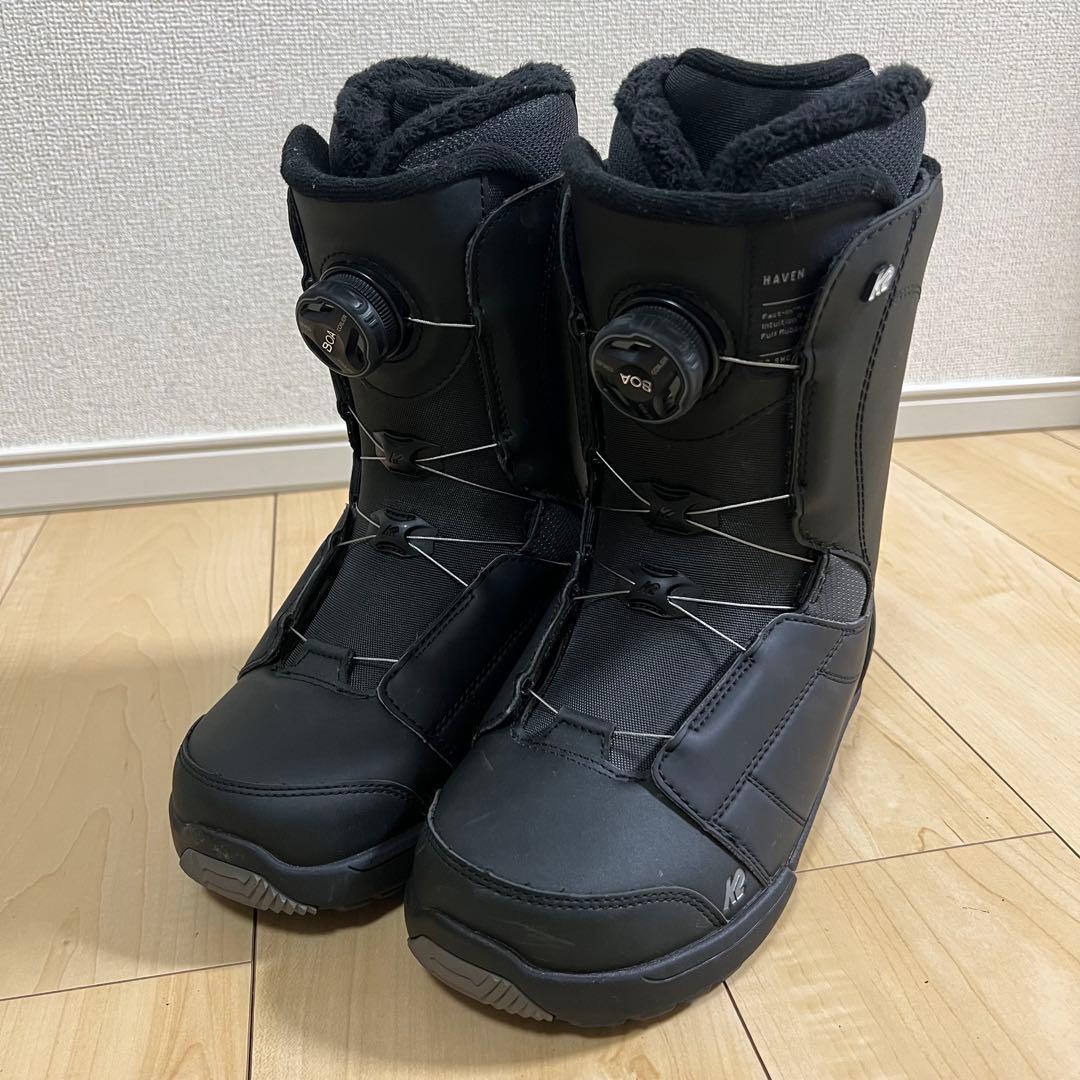 【美品_即日発送】K2 ケーツー スノーボードHAVEN ヘブン23.0cm