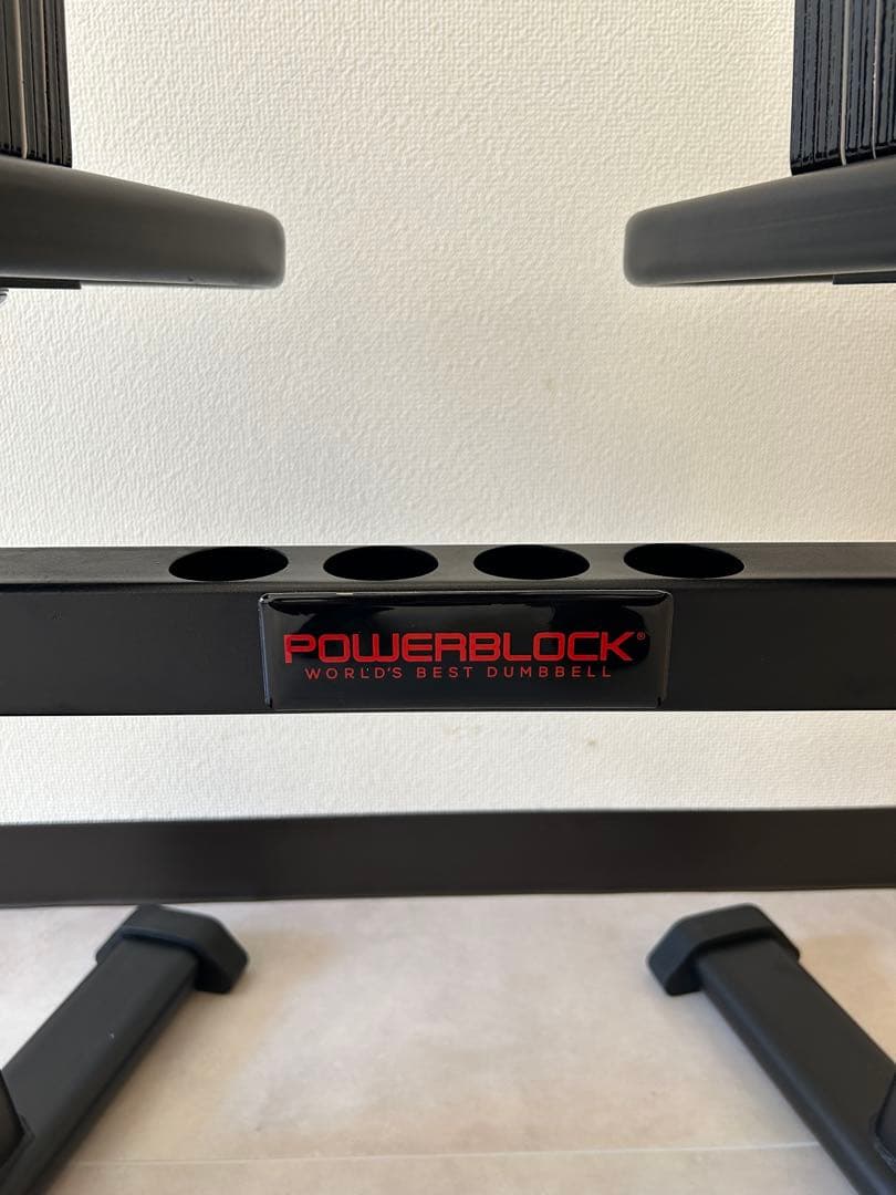 新品・未使用パワーブロックエリートEXP90ペア41kg対応＋専用スタンドセット