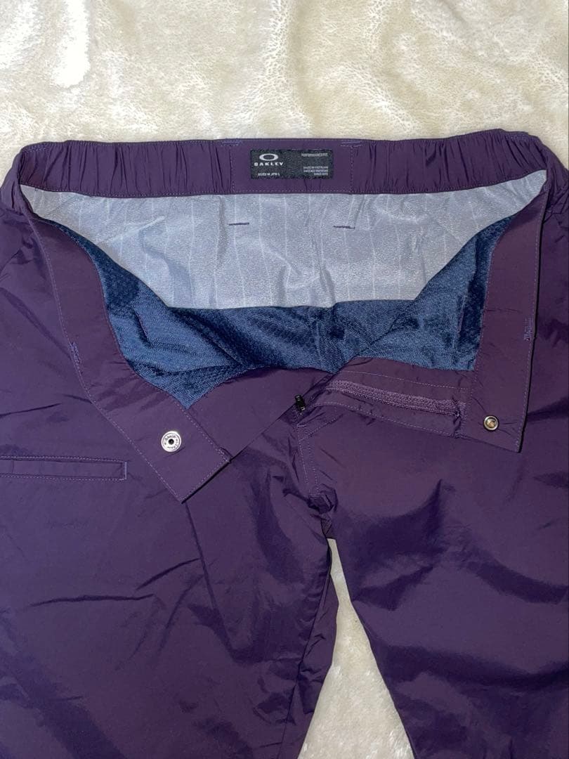 【Ｌサイズ】オークリーゴルフ 撥水 保温 ウインドウブレーカー上下セット