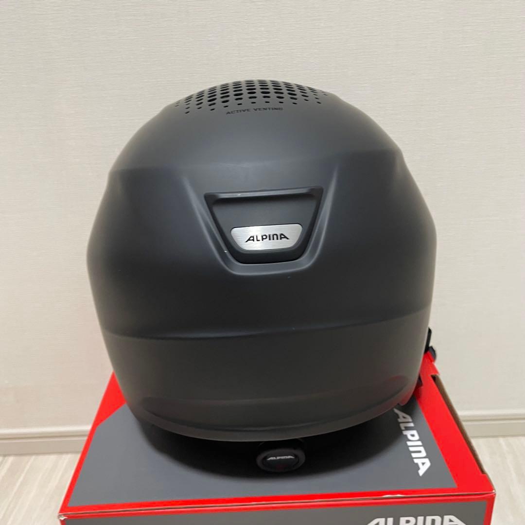 【美品】ALPINA スキーヘルメット ゴーグル付き