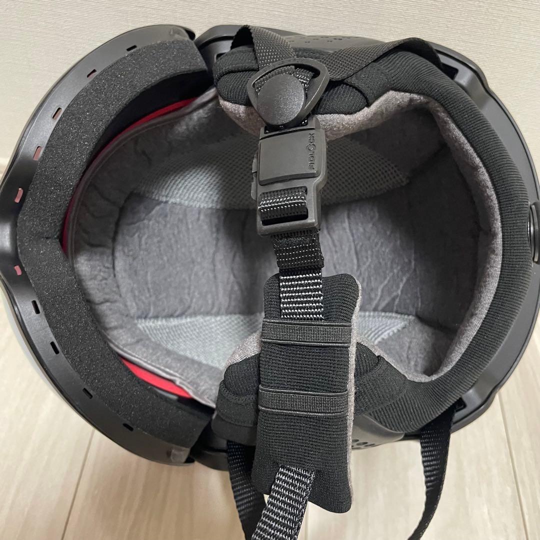 【美品】ALPINA スキーヘルメット ゴーグル付き