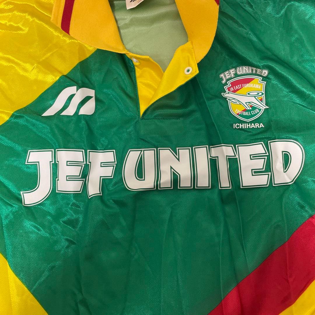 希少　価格変更　激レア　JEF UNITED ユニホーム Mizuno L