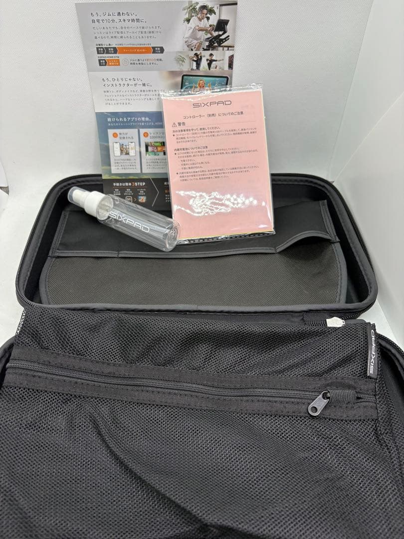 【超メル最終日限定割】【超美品】SIXPAD パワースーツ コアベルト Mサイズ