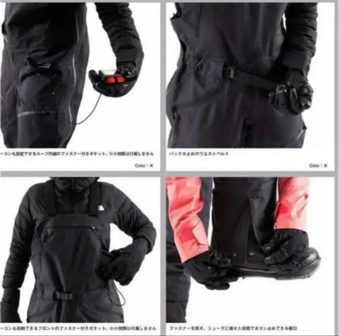 THENORTH FACE ノースフェイス　ビブパンツ　スティープシリーズ