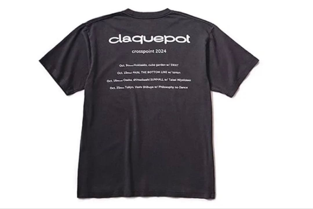claquepot Tシャツ ブラック Mサイズ　工藤大輝